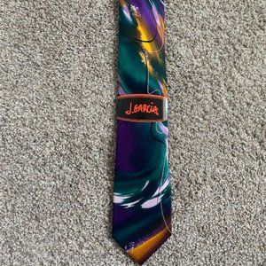 NEW J. GARCIA Smoke In Juggling Show Tie